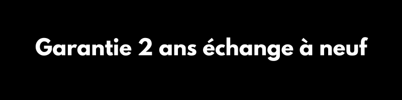 Garantie 2ans échange à neuf pour robot lave vitre