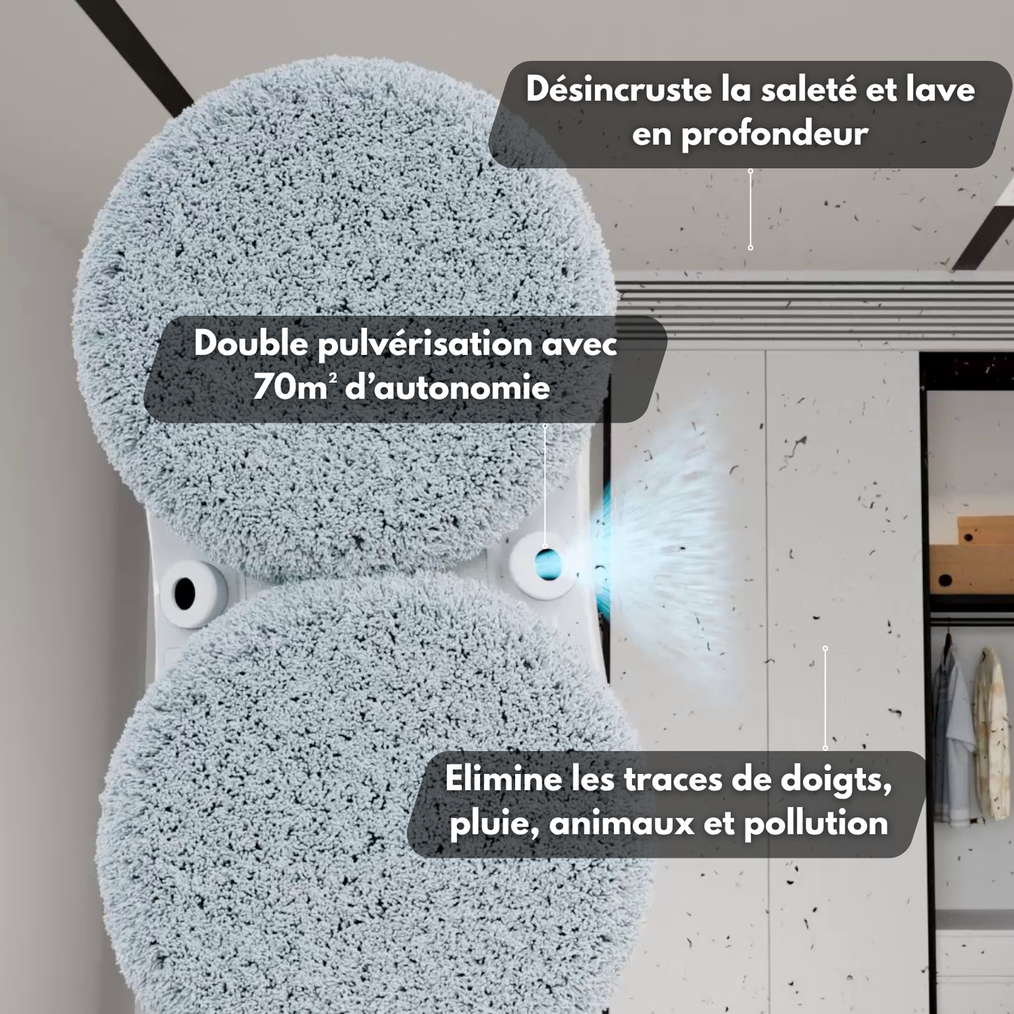 Robot lave vitre VOELWE S+